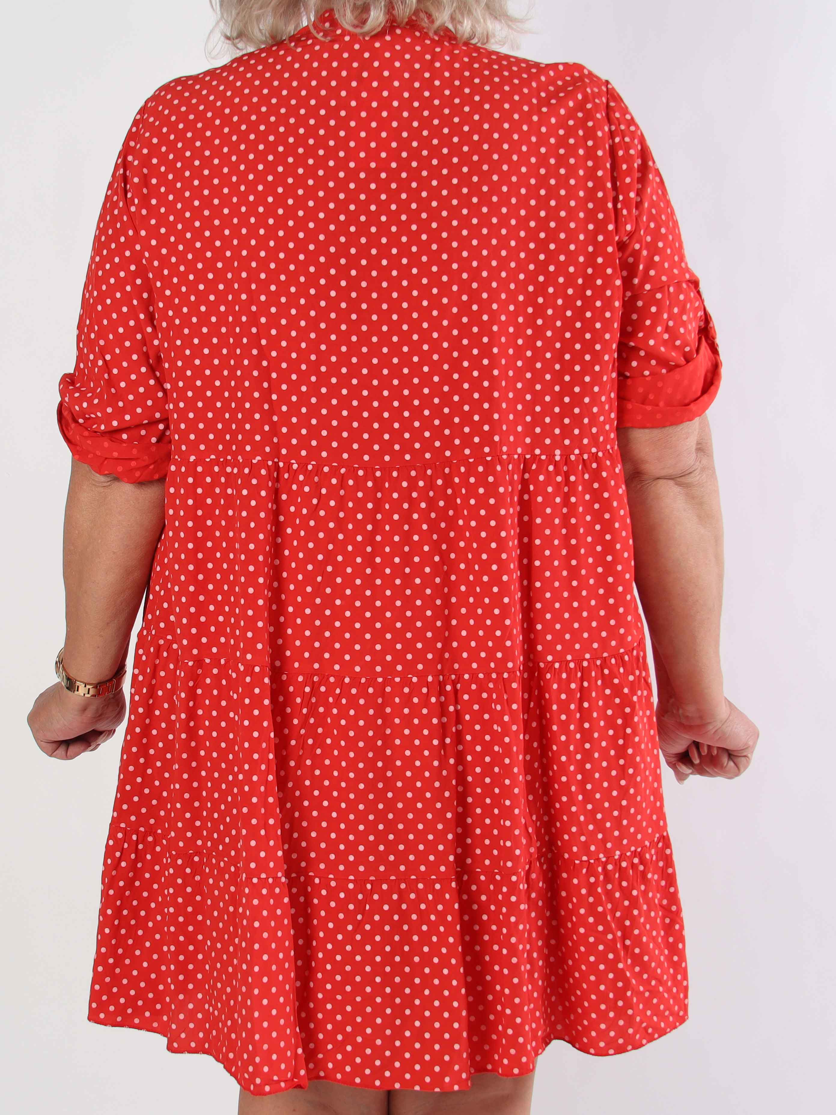 Dotti Short - Kort kjole med lag på lag look i viskose